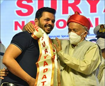 Honoured by Hon'ble Governor